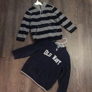 Boys Old Navy Fleece Pull over bundle